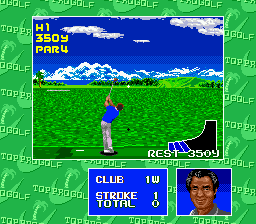 Скриншот игры Top Pro Golf